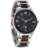 Men's Wooden Quartz Waterproof Watch - Weriion