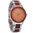 Men's Wooden Quartz Waterproof Watch - Weriion