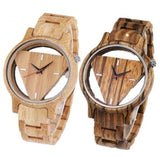 Men's Wooden Triangle Dial Watch - Weriion