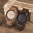 Men's Wooden Waterproof Quartz Watch - Weriion