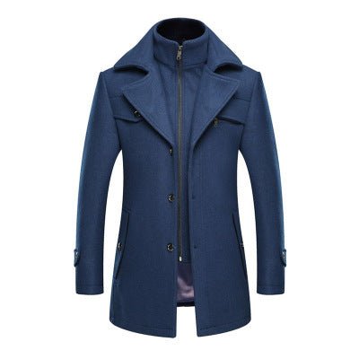 Men's Woolen Comfortable Winter Autumn Coat - Weriion