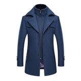 Men's Woolen Comfortable Winter Autumn Coat - Weriion