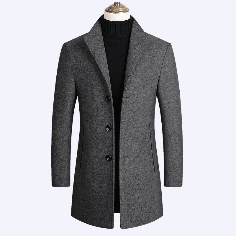 Men's Woolen Winter & Autumn Coat - Weriion