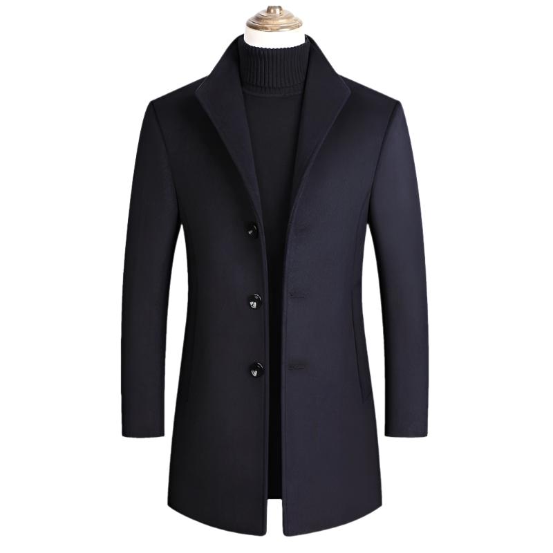 Men's Woolen Winter & Autumn Coat - Weriion