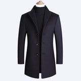 Men's Woolen Winter & Autumn Coat - Weriion