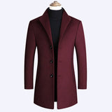 Men's Woolen Winter & Autumn Coat - Weriion