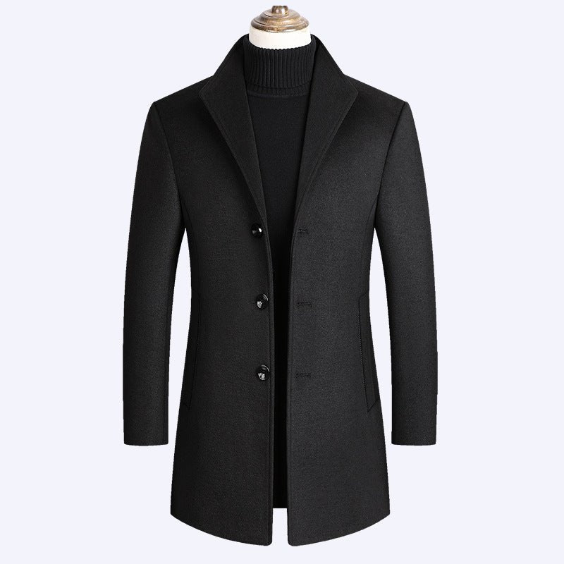 Men's Woolen Winter & Autumn Coat - Weriion