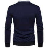 Men's Zipper Mock Neck Sweater - Weriion