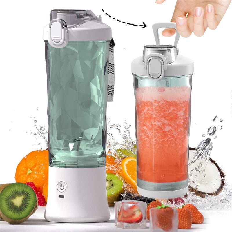 Mini Blender Juicer For Shakes And Smoothies With 6 Blades Kitchen Gadgets - Weriion