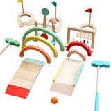 Mini Golf Parent - Child Interactive Educational Wooden Toy - Weriion