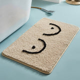 Modern Minimalist Bathroom Water Absorbent Floor Mat Rug - Weriion