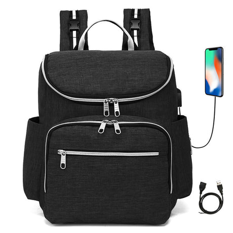 Multi - Functional Large - Capacity Waterproof Diaper Bag Backpack - Weriion