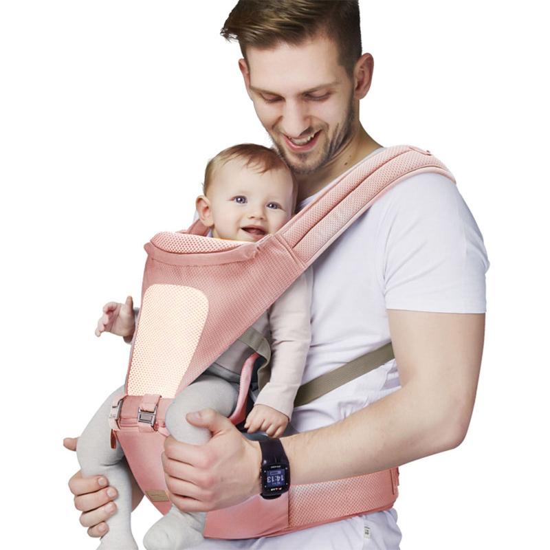 Multifunctional Baby Carrier With Breathable Material - Weriion