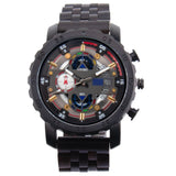 Multifunctional Luminous Large Dial Wood Watch For Men - Weriion