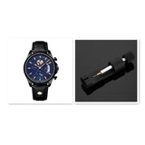 Multifunctional Luminous Men's Waterproof Quartz Watch - Weriion