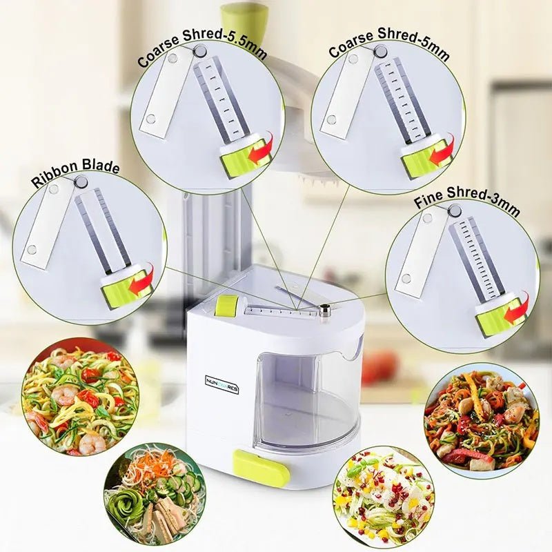 Multifunctional Vegetable & Fruit Grater Potato Spiral Slicer - Weriion