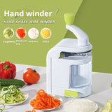 Multifunctional Vegetable & Fruit Grater Potato Spiral Slicer - Weriion