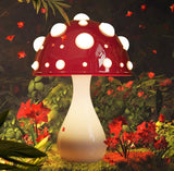 Mushroom Decorative Table Lamp Bedroom Dimming - Weriion