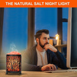 Natural Crystal Salt Lamp Night Light - Weriion