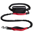 Nylon Reflective Retractable Dog Leash With Waist Belt For Hands Free User Experience - Weriion