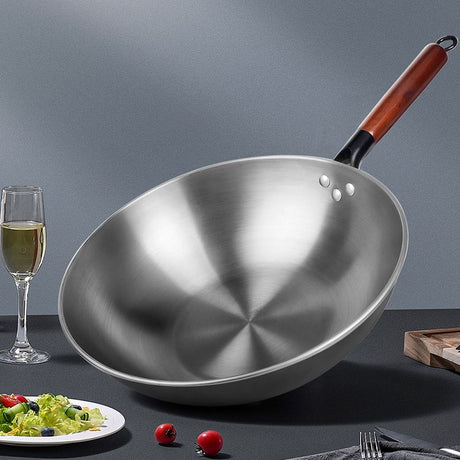 Old Fashioned Uncoated Nonstick Frying Pan - Weriion