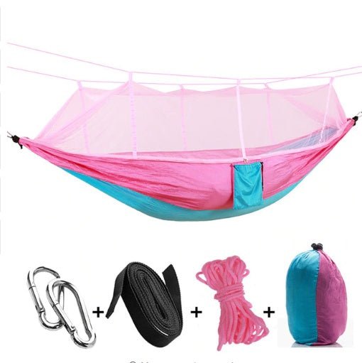 Outdoor Portable Insect Proof Mosquito Net Camping Hammock - Weriion