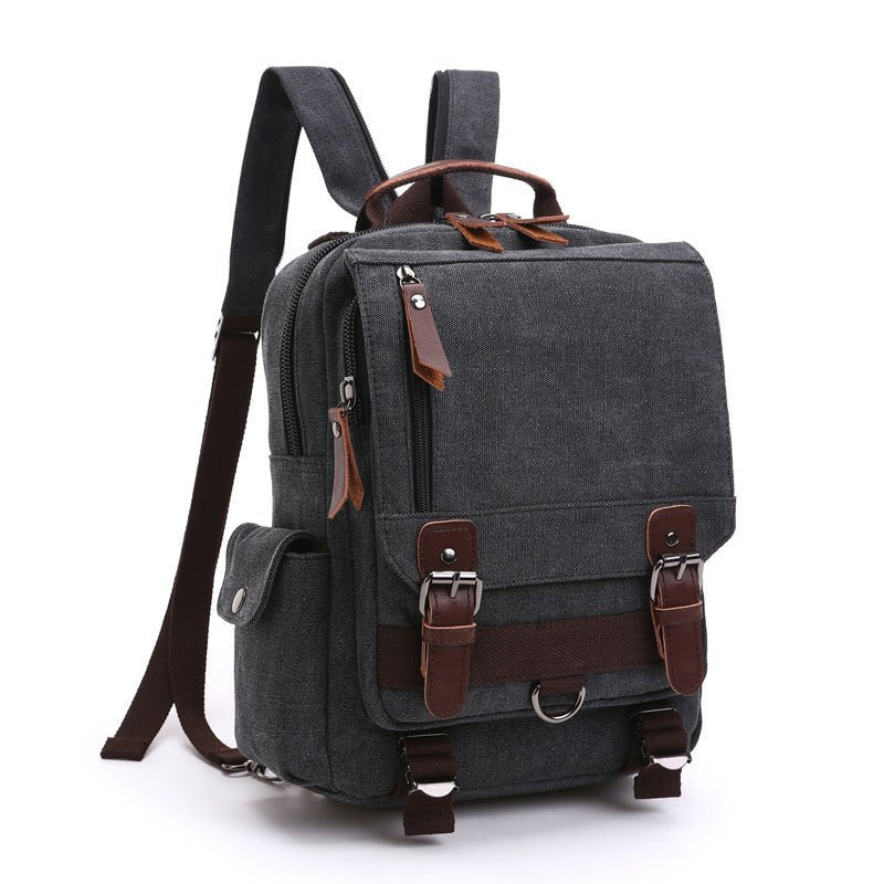 Outdoor Unisex Canvas Backpack - Weriion