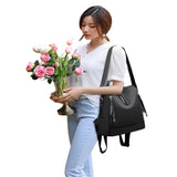 Oxford Cloth Bag Backpacks For Women With Detachable Shoulder Strap - Weriion