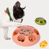 Pet Automatic Press Leakage Device Dog Food Training Leakage Toy Bowl - Weriion