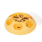 Pet Automatic Press Leakage Device Dog Food Training Leakage Toy Bowl - Weriion