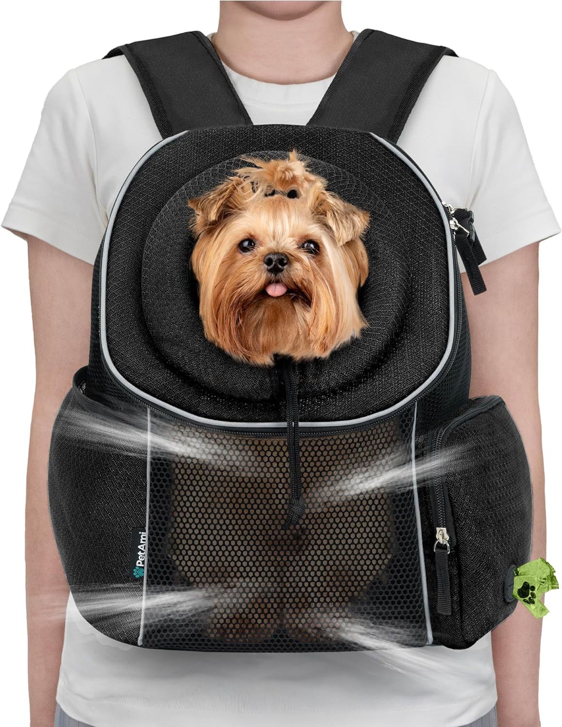 Pet Cat Dog Breathable Outdoor Carrier Backpack Pet Supplies - Weriion