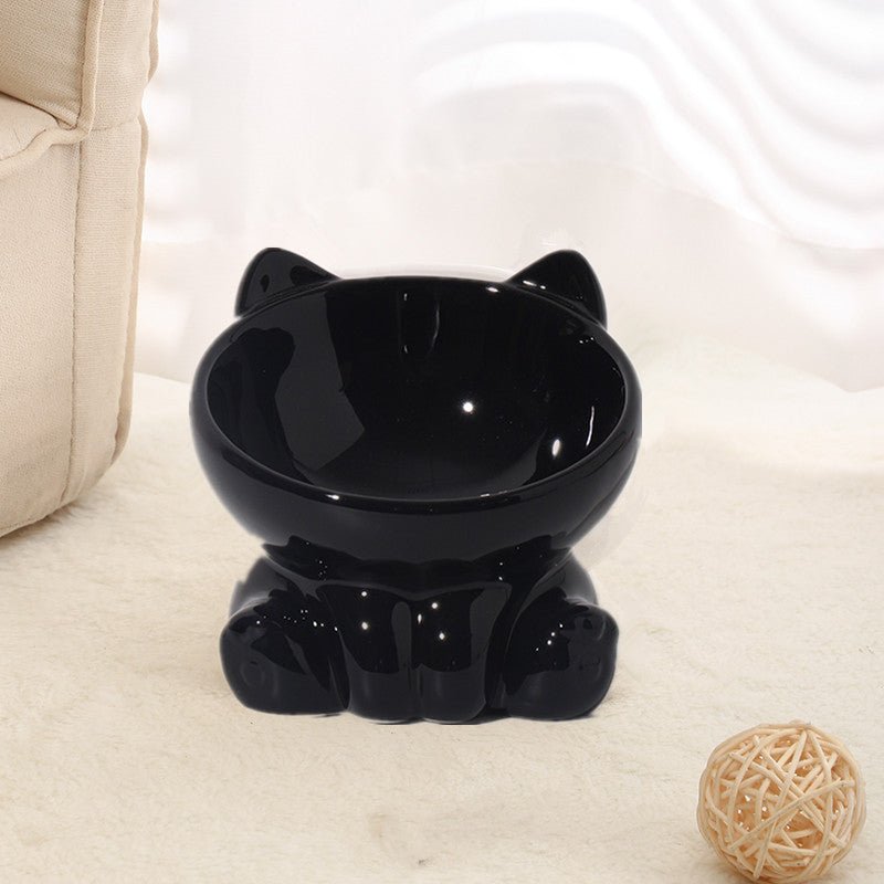 Pet Dog & Cat Ceramic Feeding Bowls - Weriion