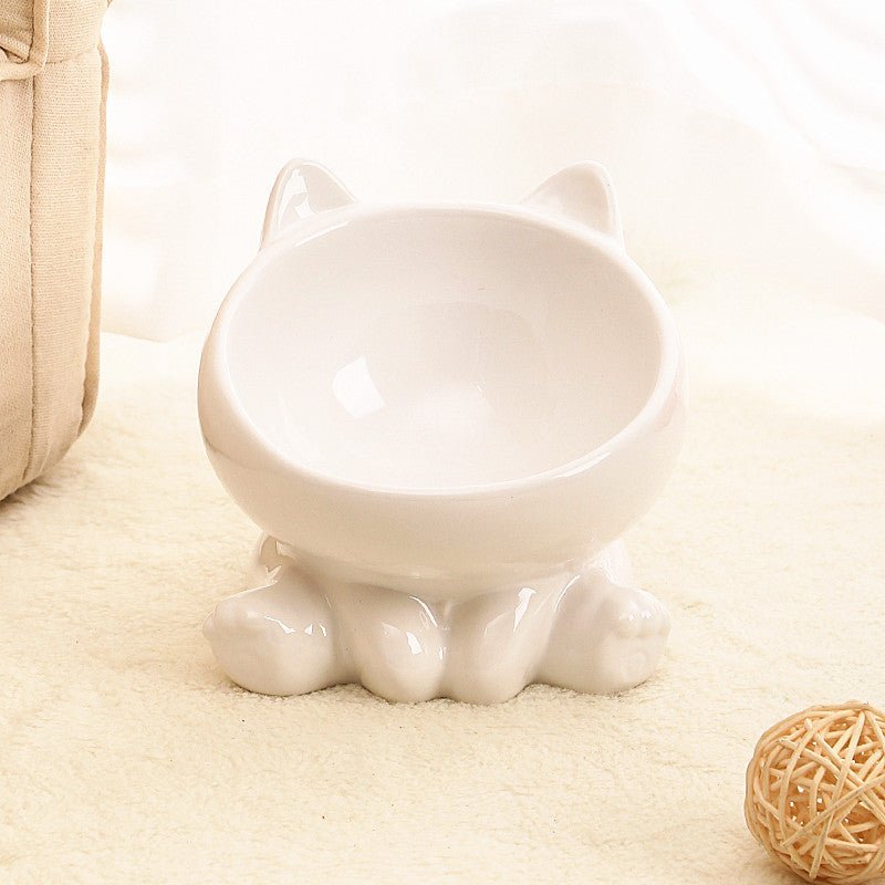 Pet Dog & Cat Ceramic Feeding Bowls - Weriion