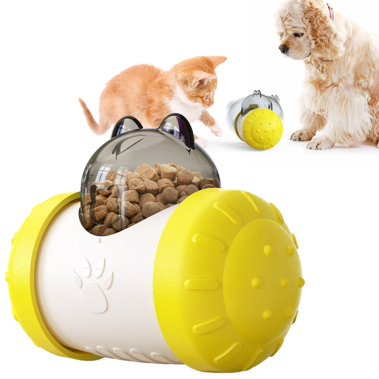 Pet Dog Cat Interactive Treat Food Dispensing Toy - Weriion