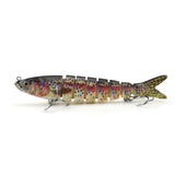 Plastic Fishing Lure With Moving Flexible Tail - Weriion