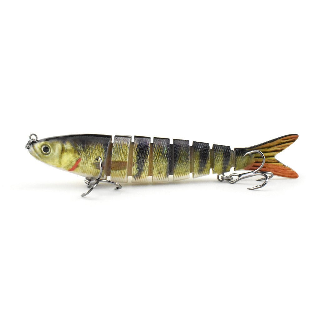 Plastic Fishing Lure With Moving Flexible Tail - Weriion