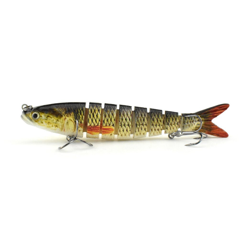 Plastic Fishing Lure With Moving Flexible Tail - Weriion