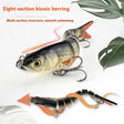 Plastic Fishing Lure With Moving Flexible Tail - Weriion