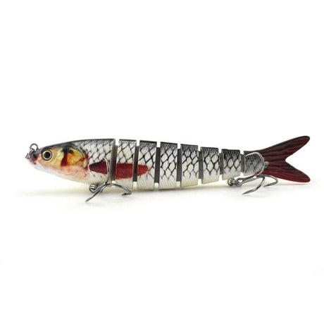 Plastic Fishing Lure With Moving Flexible Tail - Weriion