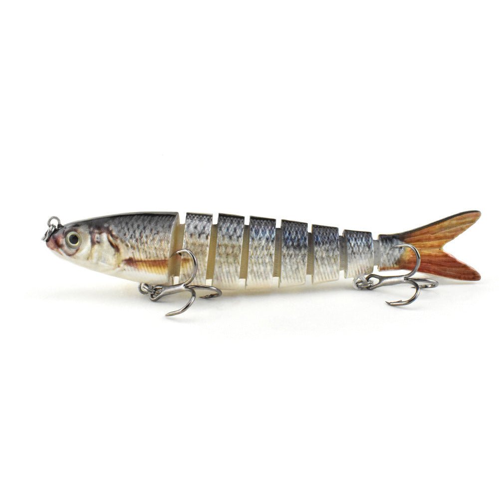 Plastic Fishing Lure With Moving Flexible Tail - Weriion