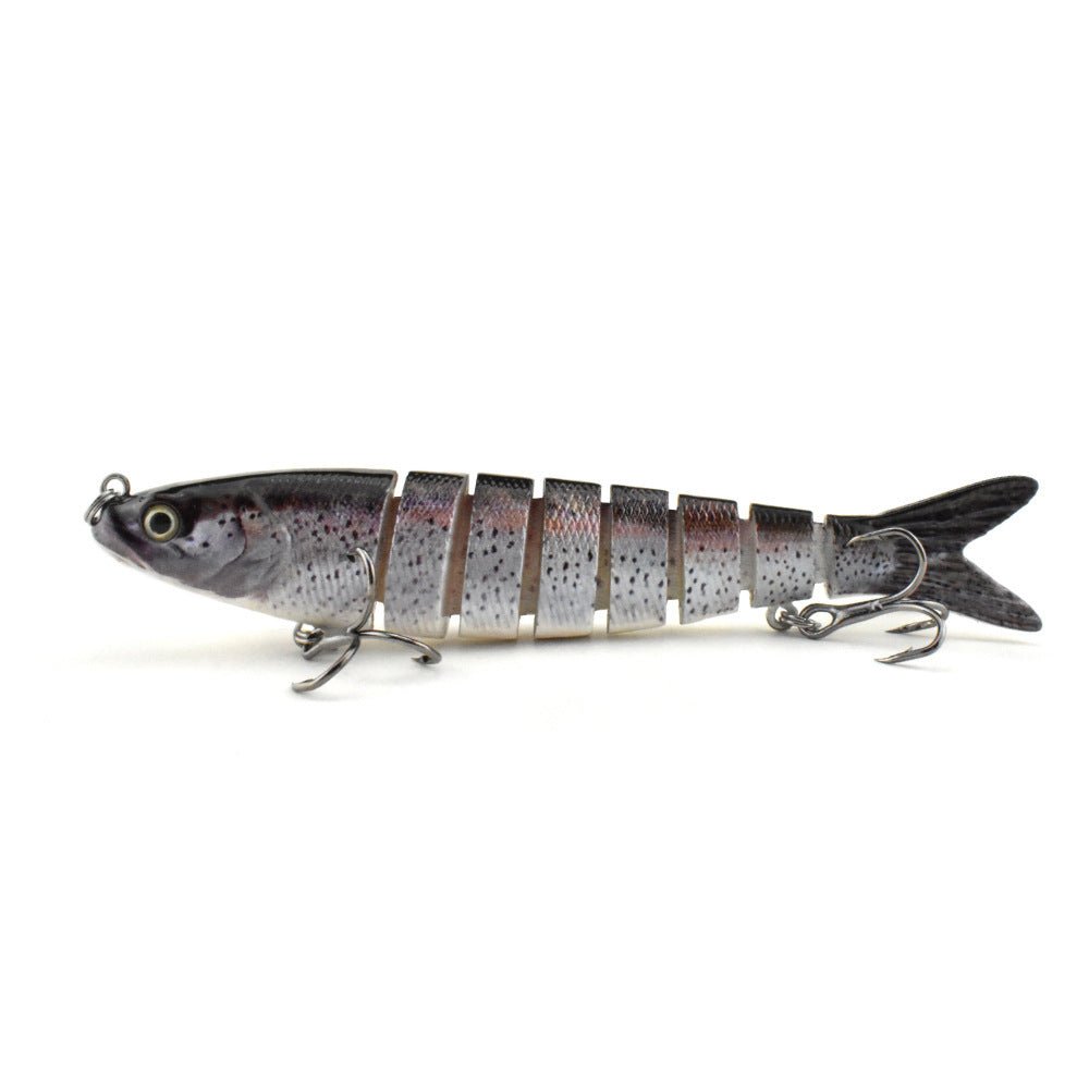 Plastic Fishing Lure With Moving Flexible Tail - Weriion