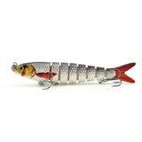 Plastic Fishing Lure With Moving Flexible Tail - Weriion