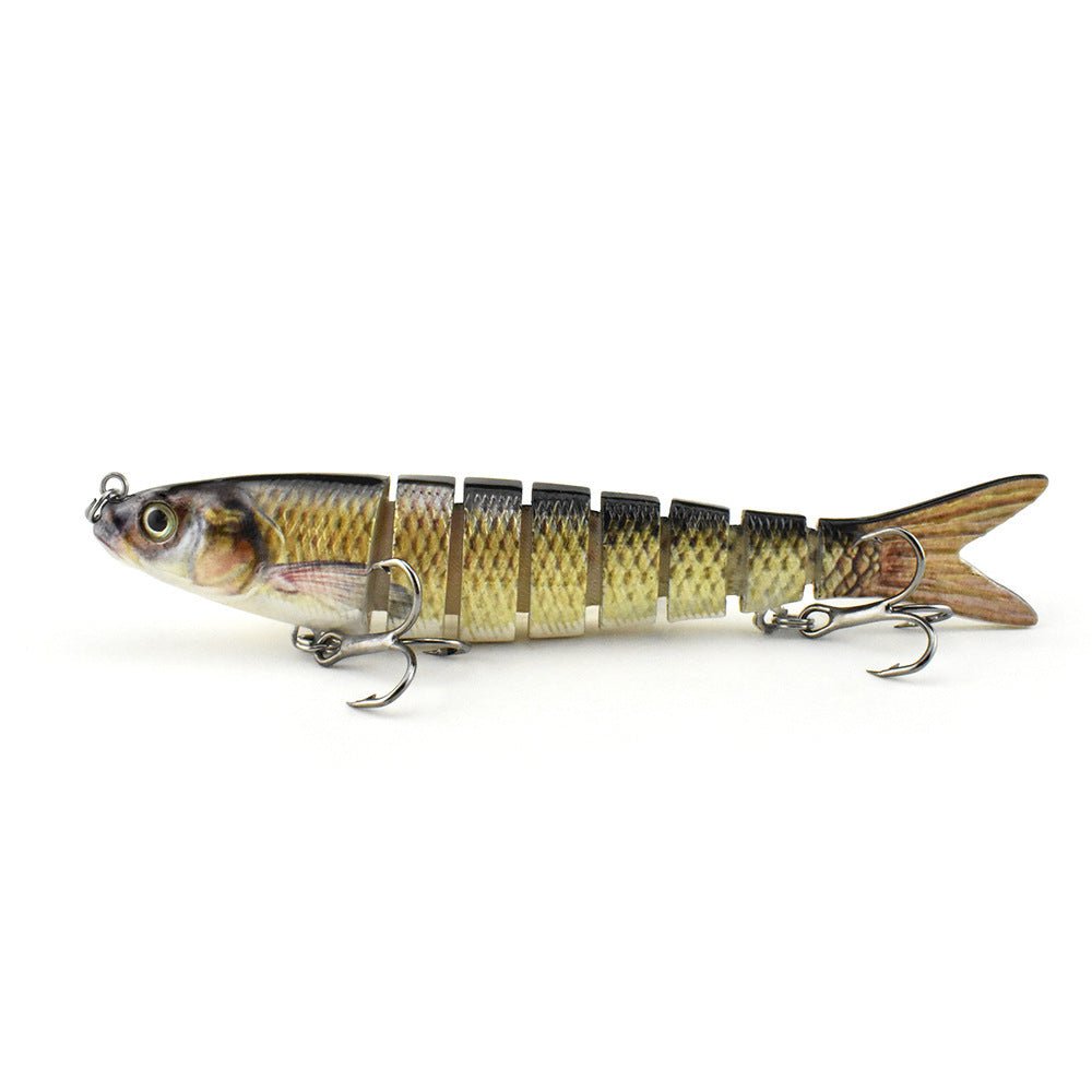 Plastic Fishing Lure With Moving Flexible Tail - Weriion