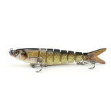 Plastic Fishing Lure With Moving Flexible Tail - Weriion