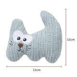 Plush Bite Resistant Teeth Cleaning Catnip Cat Kittens Chew Toys - Weriion