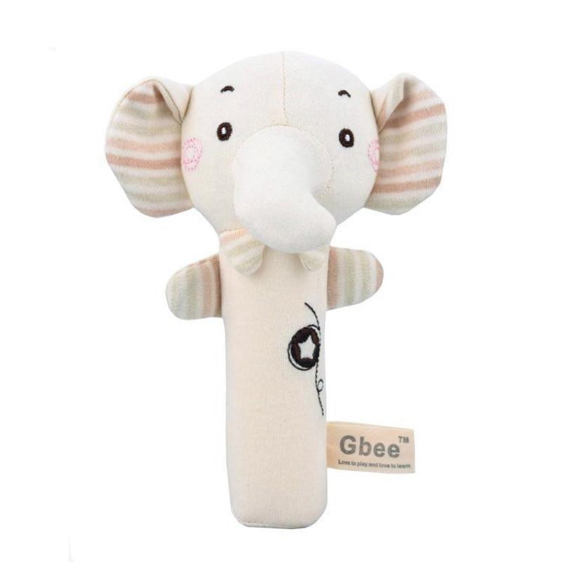 Plush Rattle Soothing Toys For Babies - Weriion