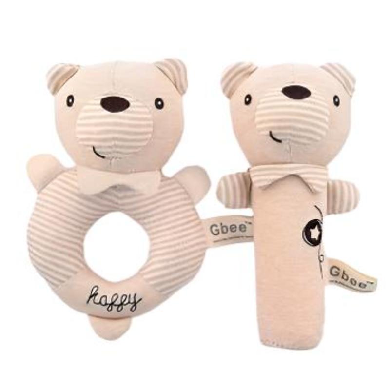 Plush Rattle Soothing Toys For Babies - Weriion