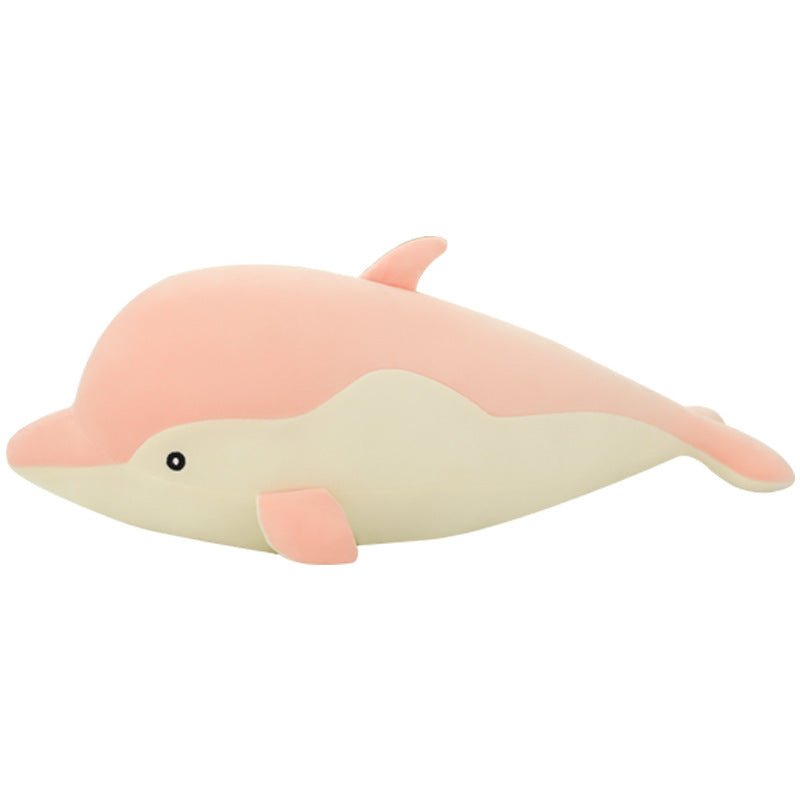 Plush Toy Cute Dolphin Doll Sleeping Pillow - Weriion