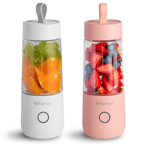 Portable 350ml Capacity Electric Rechargeable Mixer Juicer Blender Kitchen Tool - Weriion