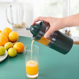 Portable Blender Electric Orange Press Wireless Fruit Juicer Kitchen Gadget - Weriion